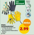 Aktuelles Kinder-Gartenhandschuhe Angebot bei Penny-Markt in Bochum ab 2,99 €