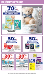 Prix et réduction Couches dans le prospectus Carrefour en cours Offre Couches dans le catalogue Carrefour du moment à la page 54