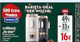 Kaffeemaschine "The Globe" Angebote von coffeeB bei EDEKA Memmingen für 16,00 €