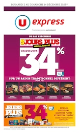 Prospectus Supermarchés U Express en cours à Sainte-Marie et alentours, "U Express", 32 pages, 02/12/2025 - 14/12/2025 Catalogue Supermarchés U Express en cours à Sainte-Marie et alentours, "U Express", 32 pages, 02/12/2025 - 14/12/2025