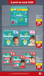 Offre Pampers dans le catalogue Aldi du moment à la page 21