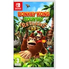 Jeu "Donkey Kong Country Returns HD" pour Nintendo Switch - NINTENDO en promo chez Carrefour Brest à 44,49 €