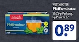 Pfefferminztee im ALDI SÜD Prospekt Pfefferminztee von Westminster im aktuellen ALDI SÜD Prospekt für 0,89 €