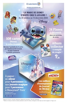 Prospectus E.Leclerc de la semaine "Tout pour PRÉPARER NOËL À PRIX E.LECLERC" avec 2 pages, valide du 02/12/2025 au 13/12/2025 pour Achères et alentours