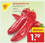 Spitzpaprika rot im Angebot bei Netto Marken-Discount in Stralsund Spitzpaprika rot Angebote von Markttag bei Netto Marken-Discount Stralsund für 1,79 €