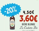 Bière Blonde - La Cadette à 3,60 € dans le catalogue Naturalia