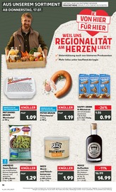 Aktueller Kaufland Prospekt mit Likör, "Aktuelle Angebote", Seite 14