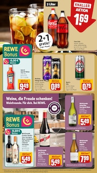 Coca Cola Zero im aktuellen REWE Prospekt (Pforzheim) Coca Cola Zero im REWE Prospekt "Dein Markt" mit 18 Seiten (Pforzheim)
