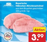 Bayerische Hähnchen-Minutenschnitzel im Netto Marken-Discount Prospekt Bayerische Hähnchen-Minutenschnitzel von Gut Ponholz im aktuellen Netto Marken-Discount Prospekt für 3,99 €
