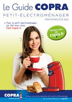 Catalogue Copra à Nanterre, avec 56 pages Prospectus Copra à Nanterre, "Le Guide Copra : petit-électroménager", 56 pages, 01/04/2021 - 30/09/2021