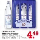 Mineralwasser Angebote von Gerolsteiner bei E center Mannheim für 4,49 €