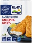 Backofen Fisch knusprig-kross oder Schlemmerfilet Brokkoli Mandel Angebote von Frosta bei REWE Dormagen für 2,79 €