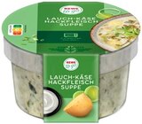 Aktuelle Käse Angebote bei REWE in Oberhausen Aktuelles Lauch-Käse Hackfleisch Suppe Angebot bei REWE in Oberhausen ab 2,29 €