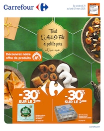 Catalogue Supermarchés Carrefour en cours à Bois-d'Arcy et alentours, Tout L'Aïd El-Fitr à petits prix, 26 pages, 21/03/2025 - 31/03/2025