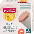 Dosenverschlüsse Silikon neutral Sommerliebe im dm-drogerie markt Prospekt Dosenverschlüsse Silikon neutral Sommerliebe von Profissimo im aktuellen dm-drogerie markt Prospekt für 2,95 €