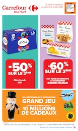 Catalogue Supermarchés de Carrefour Market à Saint-Flour Prospectus Carrefour Market à Saint-Flour, "Carrefour market", 57 pages, 29/09/2026 - 11/10/2026