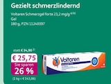 Schmerzgel forte 23,2 mg/g im aktuellen Prospekt bei mea - meine apotheke in Schoren