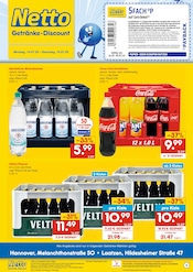 Aktueller Netto Marken-Discount Discounter Prospekt in Hannover und Umgebung, "DER ORT, AN DEM DU IMMER AUSGEZEICHNETE PREISE FINDEST." mit 2 Seiten, 14.07.2025 - 19.07.2025