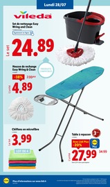 Table À Repasser Angebote im Prospekt "Le vrai prix des bonnes choses" von Lidl Table À Repasser Angebote im Prospekt "Le vrai prix des bonnes choses" von Lidl auf Seite 62