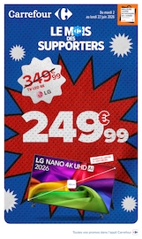 Prospectus Supermarchés Carrefour en cours à Simorre et alentours, "LE MOIS DES SUPPORTERS", 28 pages, 02/06/2026 - 22/06/2026 Catalogue Supermarchés Carrefour en cours à Simorre et alentours, "LE MOIS DES SUPPORTERS", 28 pages, 02/06/2026 - 22/06/2026