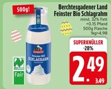 Feinster Bio Schlagsahne von Berchtesgadener Land im aktuellen EDEKA Prospekt für 2,49 €