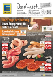 Supermarkt Prospekt von EDEKA Menden EDEKA Prospekt: "Aktuelle Angebote", 24 Seiten, 16.06.2025 - 21.06.2025