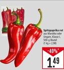 Spitzpaprika rot Angebote bei Marktkauf Göppingen für 1,49 €