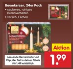 Baumkerzen  im aktuellen Netto Marken-Discount Prospekt für 1,99 €