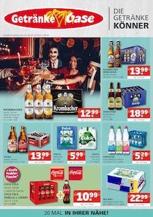 Coca Cola im aktuellen Getränke Oase Prospekt (Lippstadt) Coca Cola im Getränke Oase Prospekt "Aktuelle Angebote" mit 4 Seiten (Lippstadt)