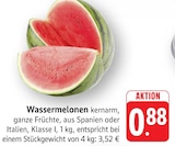 EDEKA - Wassermelonen Angebot im Prospekt Wassermelonen bei EDEKA im Prospekt "" für 0,88 €