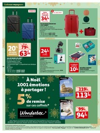 Offre Valise Cabine dans le catalogue Auchan Hypermarché du moment à la page 40