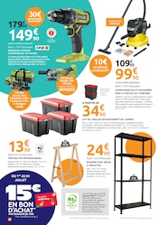 Promos Aspirateur dans le catalogue "Les projets d'été" de Mr.Bricolage Aspirateur en promo dans le catalogue Mr.Bricolage à la page 4