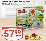 Interaktive Abenteuer Eisenbahn im Angebot bei GLOBUS in Neustadt Interaktive Abenteuer Eisenbahn Angebote von LEGO Duplo bei GLOBUS Neustadt für 57,99 €