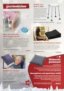 Sanitätshaus Weber + Greissinger GmbH Prospekt der Woche "Schenken Sie Gesundheit!" Seite 2, 13.11.2023 bis 31.01.2024 für Schwäbisch Gmünd Aktueller Sanitätshaus Weber + Greissinger GmbH Prospekt "Schenken Sie Gesundheit!" Seite 2 von 6 Seiten für Schwäbisch Gmünd