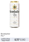 Pils Angebote von Krombacher bei Metro Ahaus für 0,86 €