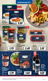 Bruschetta Angebote im Prospekt "LIDL LOHNT SICH" von Lidl auf Seite 47