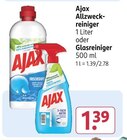 Allzweckreiniger oder Glasreiniger von Ajax im aktuellen Rossmann Prospekt