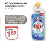 Total Aktiv Gel Angebote von WC Ente bei GLOBUS Oberursel für 1,89 €