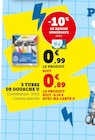 Hyper U Beaurepaire - Promo 5 tubes de gouache Promo 5 tubes de gouache à 0,89 € dans le catalogue Hyper U à Beaurepaire