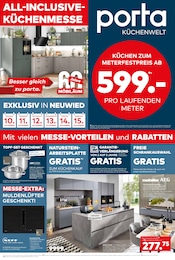 Aktueller porta Möbel Prospekt mit Küchenmöbel, "ALL-INCLUSIVE-KÜCHENMESSE", Seite 1