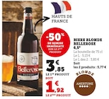 Promo Bière blonde 6,5° à 1,92 € dans le catalogue Super U à Perreux