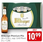 Premium Pils im Angebot bei E center in St. Ingbert Premium Pils Angebote von Bitburger bei E center St. Ingbert für 10,99 €