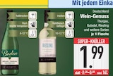 Müller-Thurgau halbtrocken von Baden für 1,99 € bei EDEKA im Angebot Müller-Thurgau halbtrocken von Baden im aktuellen EDEKA Prospekt