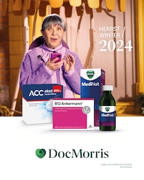 DocMorris Prospekt: "HERBST / WINTER 2024", 54 Seiten, 01.10.2024 - 31.03.2025