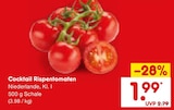 Aktuelle Tomaten Angebote bei Netto Marken-Discount in Karlsruhe Aktuelles Cocktail Rispentomaten Angebot bei Netto Marken-Discount in Karlsruhe ab 1,99 €