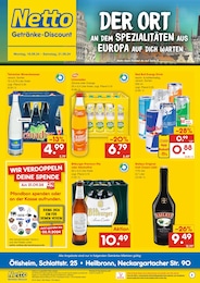 Netto Marken-Discount Prospekt für Heilbronn: "DER ORT AN DEM SPEZIALITÄTEN AUS EUROPA AUF DICH WARTEN.", 6 Seiten, 16.09.2024 - 21.09.2024