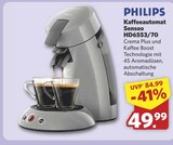 Kaffeeautomat Senseo HD6553/70 im Angebot bei combi in Melle Kaffeeautomat Senseo HD6553/70 Angebote von Philips bei combi Melle für 49,99 €