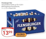Aktuelle Bier Angebote bei GLOBUS in Homburg Aktuelles Bier Angebot bei GLOBUS in Homburg ab 13,99 €