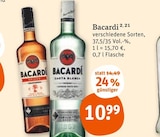 Bacardi im Angebot bei tegut in Sindelfingen Bacardi Angebote von Bacardi bei tegut Sindelfingen für 10,99 €