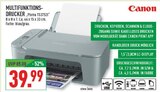 Multifunktionsdrucker Pixma TS3752i Angebote von Canon bei Marktkauf Bad Salzuflen für 39,99 €
